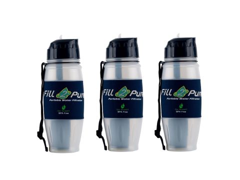 800ml ADVANCED Filter Bottle x 3 Bundle (Save 7%)