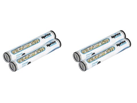 SPRITE Hand Held Shower Cartridges 2 x Two pack (4 in total)  (Save 5%)