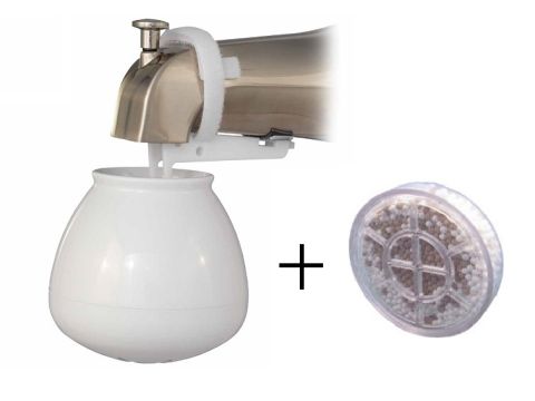 SPRITE Bath Ball Filter  (Chrome or White) - Bundle + 1 x Extra Filter (Save 10%)